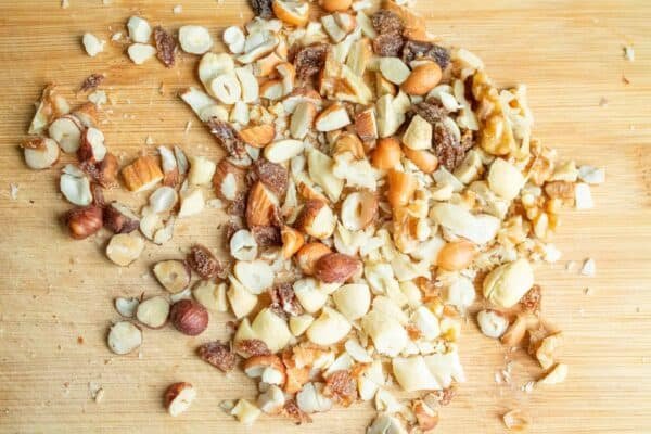 Chopped nuts